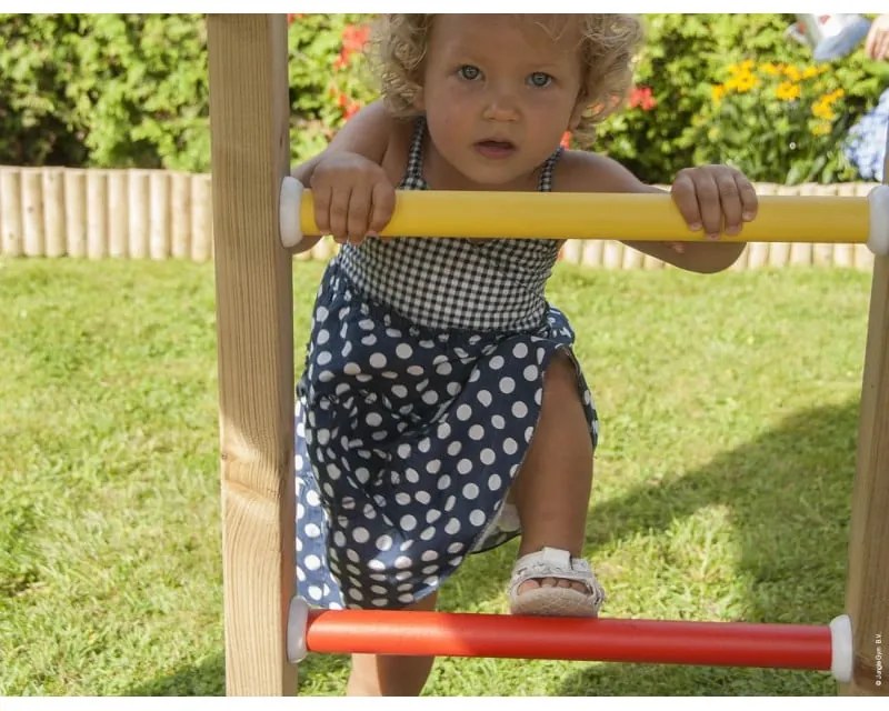 Ihrisko Jungle Home so šmykľavkou a modulom 1-Swing Frame 2.0