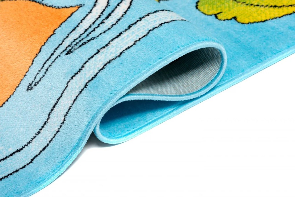 TA Koberec A731A BLUE KINDER CFV Rozmer: 200x290 cm