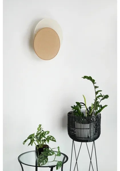 Brilagi - Nástenné svietidlo CIRCLES 1xE27/15W/230V 45x45 cm béžová/krémová