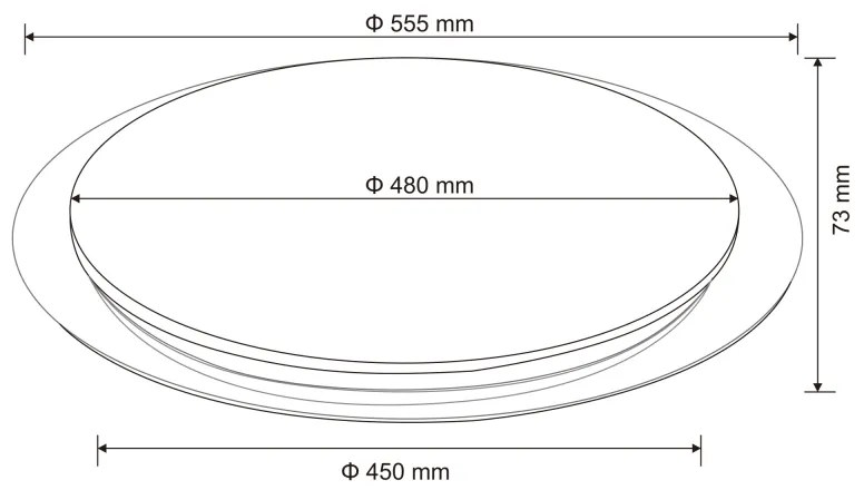 GLOBO OPTIMA 41310-60 Stropné svietidlo