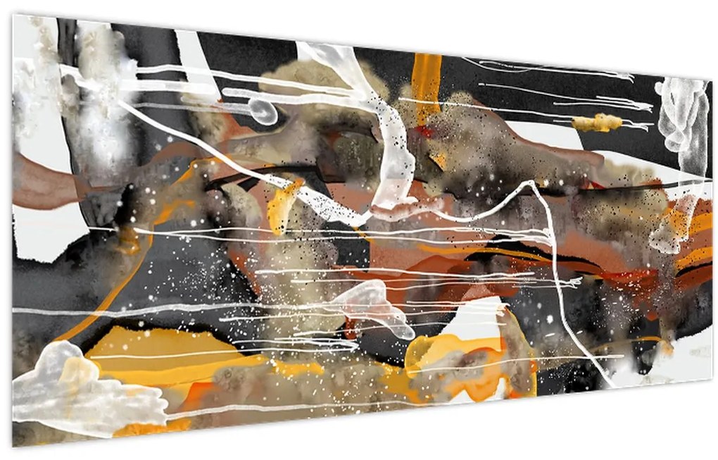 Obraz - Abstrakcia (120x50 cm)