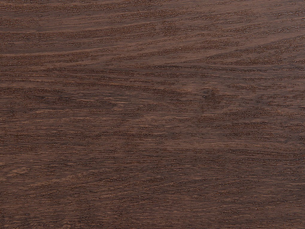 Jedálenský stôl 70 x 70 cm tmavé drevo/čierna BRAVO Beliani