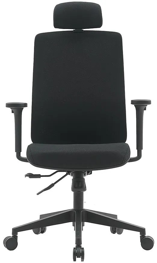 Otočné kreslo Popstar Lux Hr Látka čierna