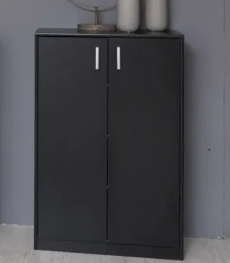 Vysoká komoda Mega 50, čierna%