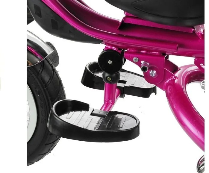 LEAN TOYS Trojkolka PRO 600 - ružová