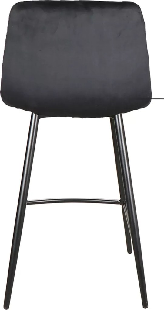 SI Mila H-2 Sametová barová stolička