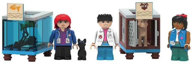 lupilu® Stavebnica Clippy L (veterinárna klinika) (100395513)