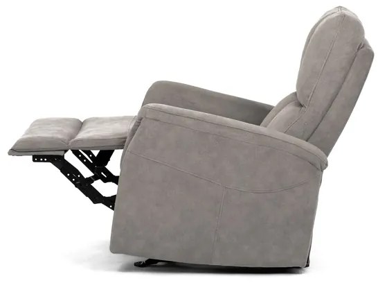 Autronic BONTEC Polohovacie kreslo, béžová, látka, TV-S8449 CRM2 Farba: Šedá