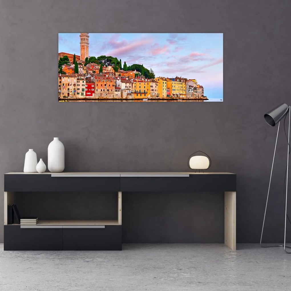 Obraz - Rovinj, Chorvátsko (120x50 cm)