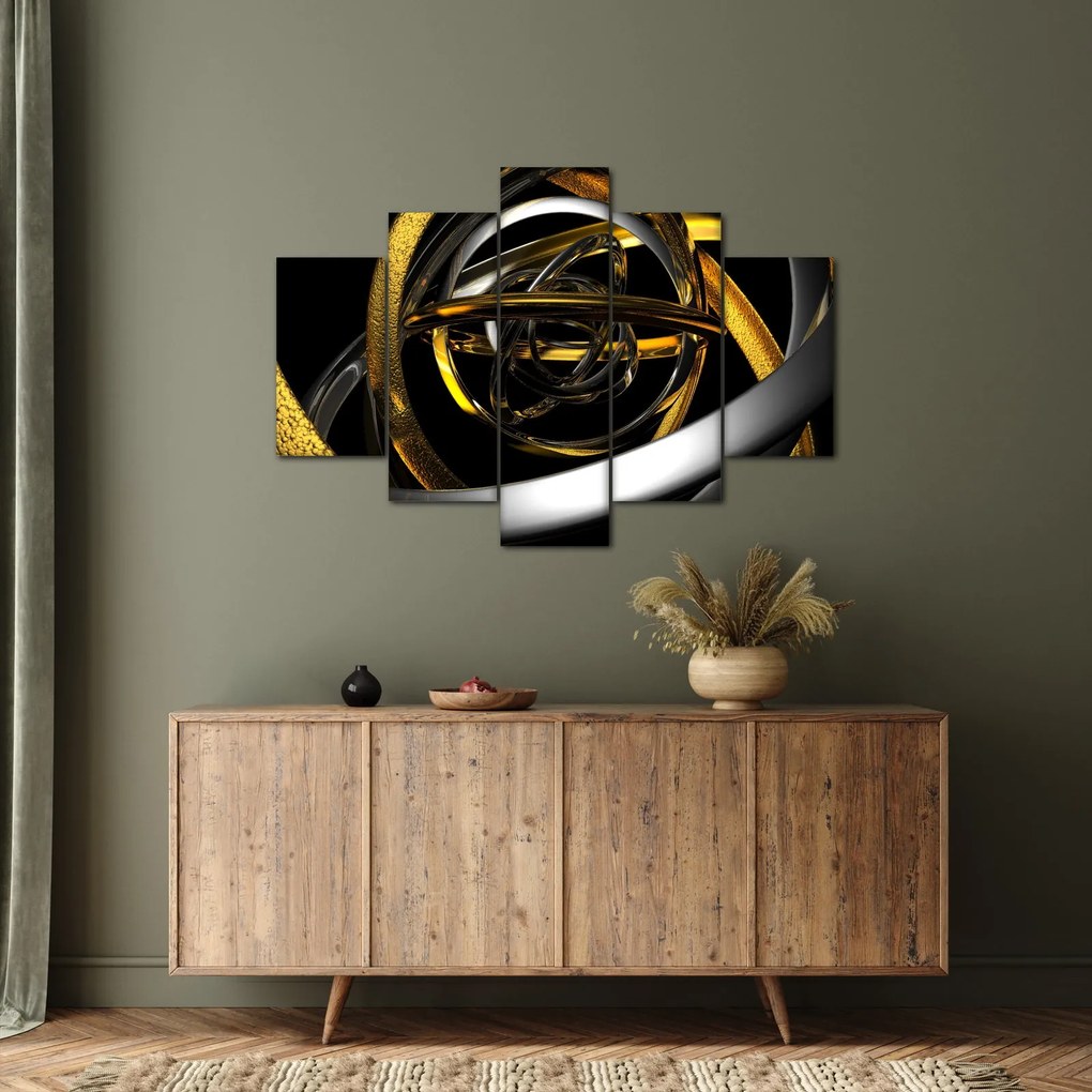 Obraz modernej abstrakcie (150x105 cm)