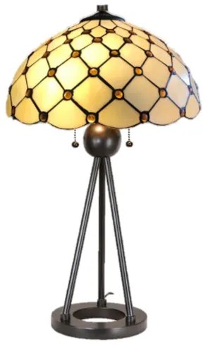 Stolová tiffany lampa HIVE Ø42*73