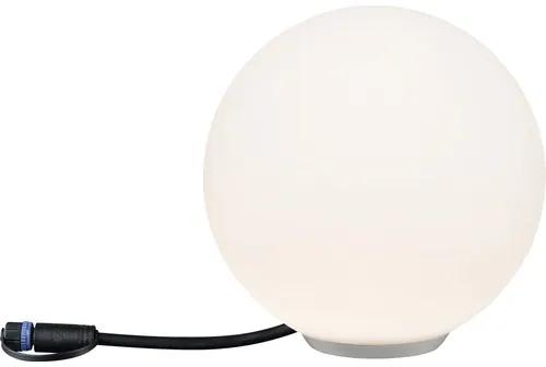 LED vonkajšie bodové svietidlo Paulmann 94177 Plug and Shine Globe IP67 2,8W 160lm 3000K biele
