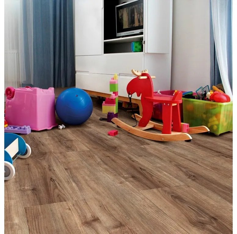 Graboplast, Vinylová podlaha Domino SPC 2004 Davos, 1219,2 x 177,8 mm