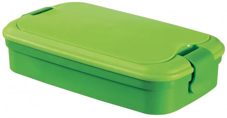 Svačinový box LUNCH &amp; GO box - zelený
