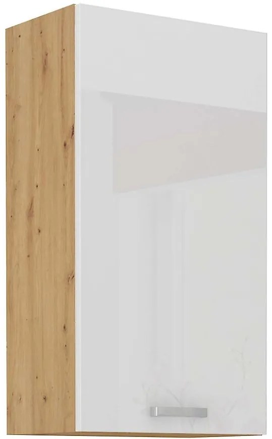 Skrinka do kuchyne ARTISAN biela lesklá 45G-90 1F