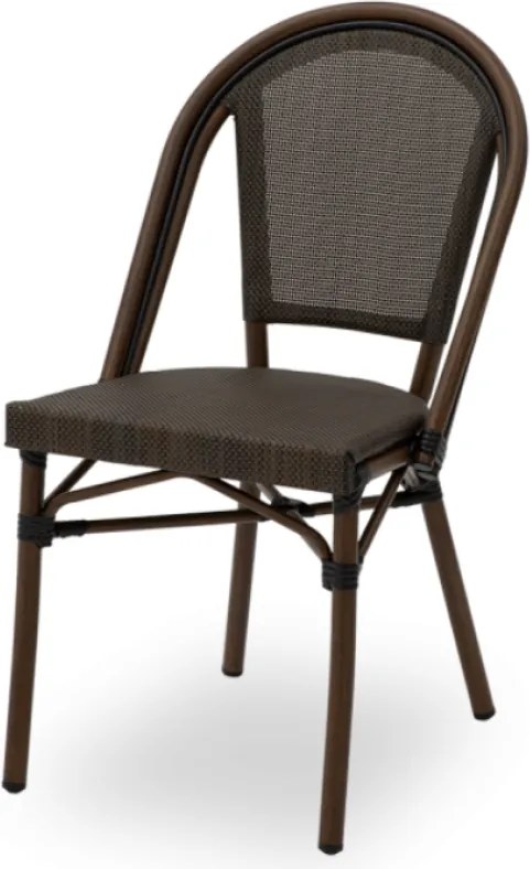 NICE záhradná stolička brown