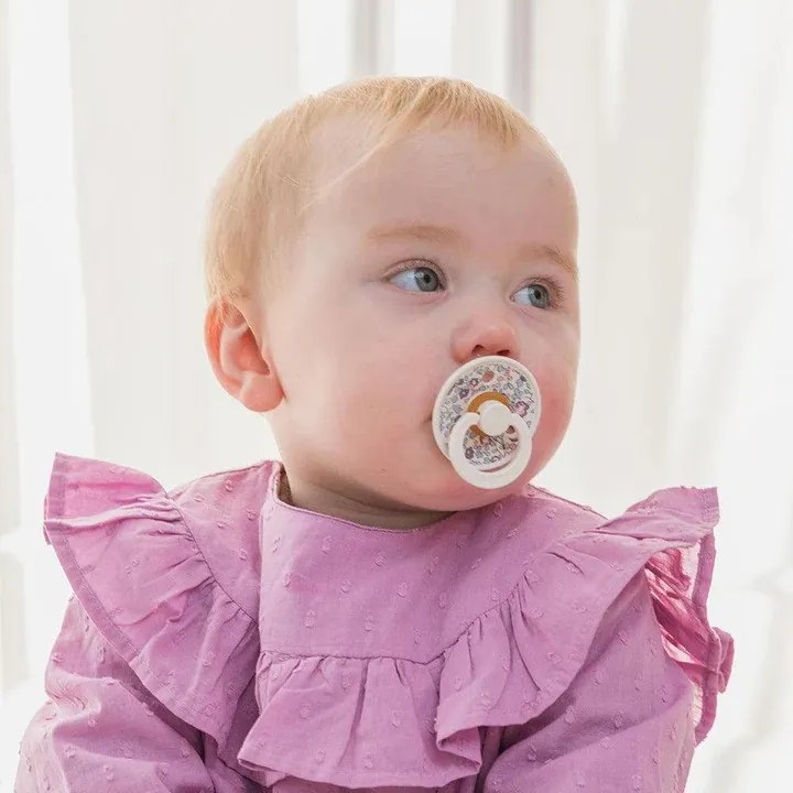 BIBS Anatomické cumlíky Liberty Colour 2ks Ivory/Blush Veľkosť: 2 2