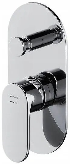 Cersanit Crea, vaňová - sprchová podomietková batéria + BOX, chrómová, S951-305