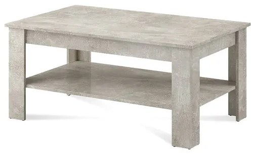 Konferenčný stolík Nive - obdĺžnik (beton jasný)