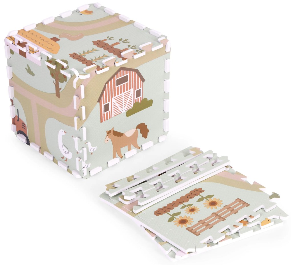 ECOTOYS Podložka z EVA peny FARMA 019