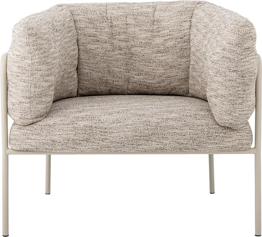 Sivobéžové kreslo Karel – Bloomingville