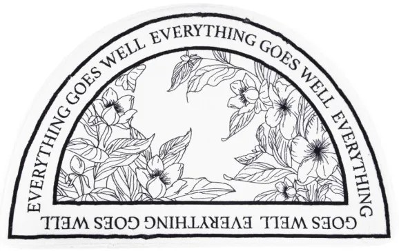 Kúpeľňový koberček PUELLA biely 703959