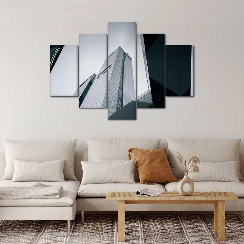 Obraz - Mrakodrap (150x105 cm)