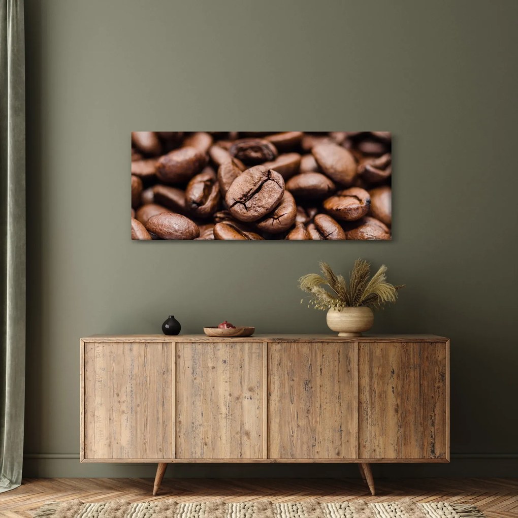 Obraz kávových zŕn (120x50 cm)