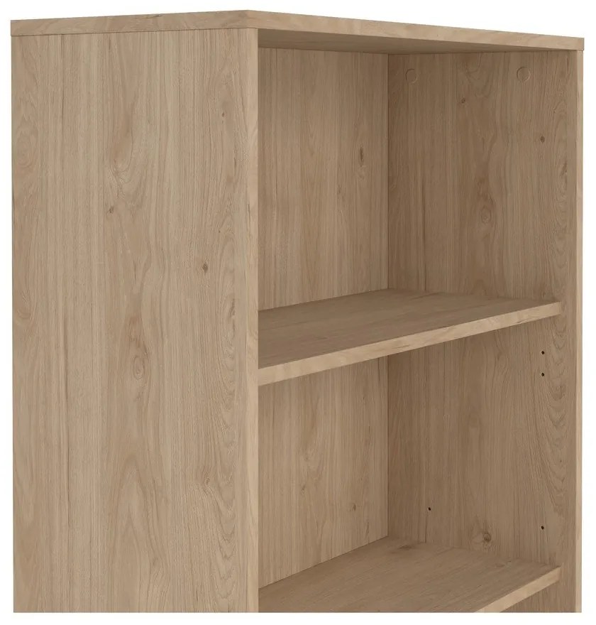 Knižnica v dekore duba v prírodnej farbe 80x124 cm Sign – Tvilum