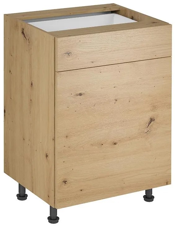 Skrinka do kuchyne Langen d60s1 push dub artisan