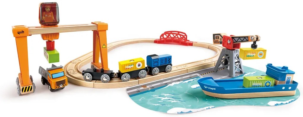 Nákladná loď a žeriav