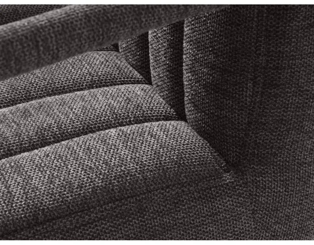 Tmavosivá jedálenská stolička Trout – Unique Furniture