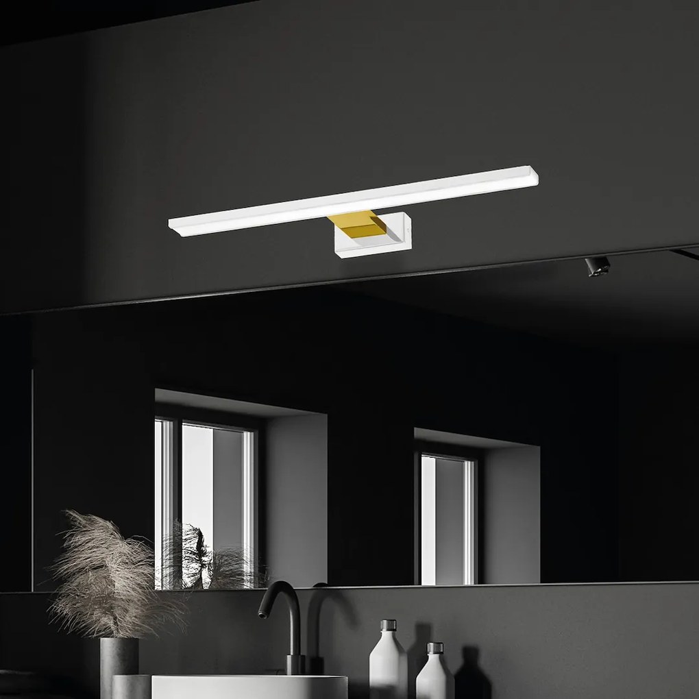 Nástenné LED svietidlo Shine1, 1x LED 13,8w, 4000k, (60 cm), w/g