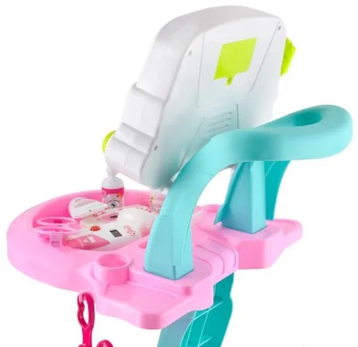 Kruzzel Malý doktor set - růžový kočárek