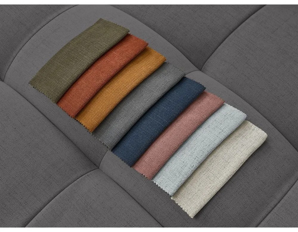 Sivá rohová pohovka Cloud – Bobochic Paris