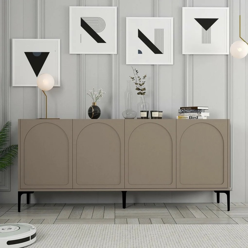 Skrinka Lyon Brown and Black