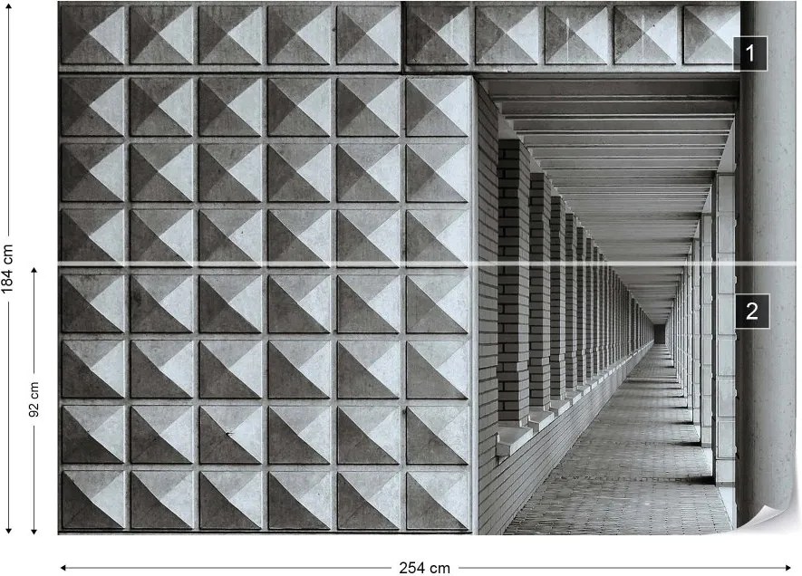 Fototapeta GLIX - The Hall + lepidlo ZADARMO Vliesová tapeta  - 254x184 cm