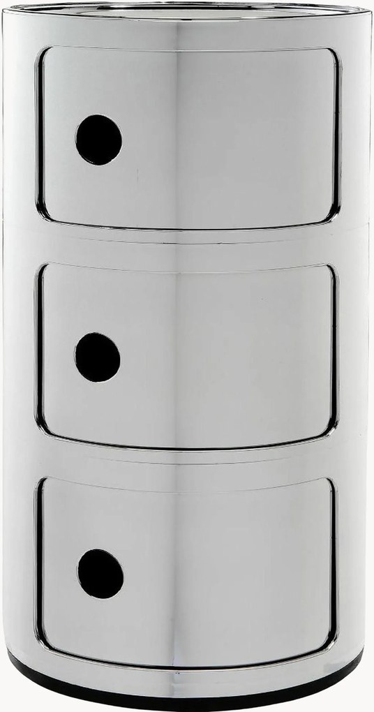 Dizajnová skrinka Componibili, 3 moduly, V 59 cm