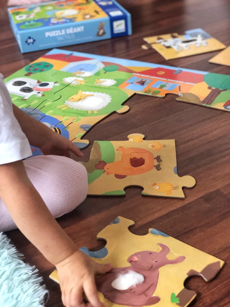 Puzzle hmatové – Farma 20 ks