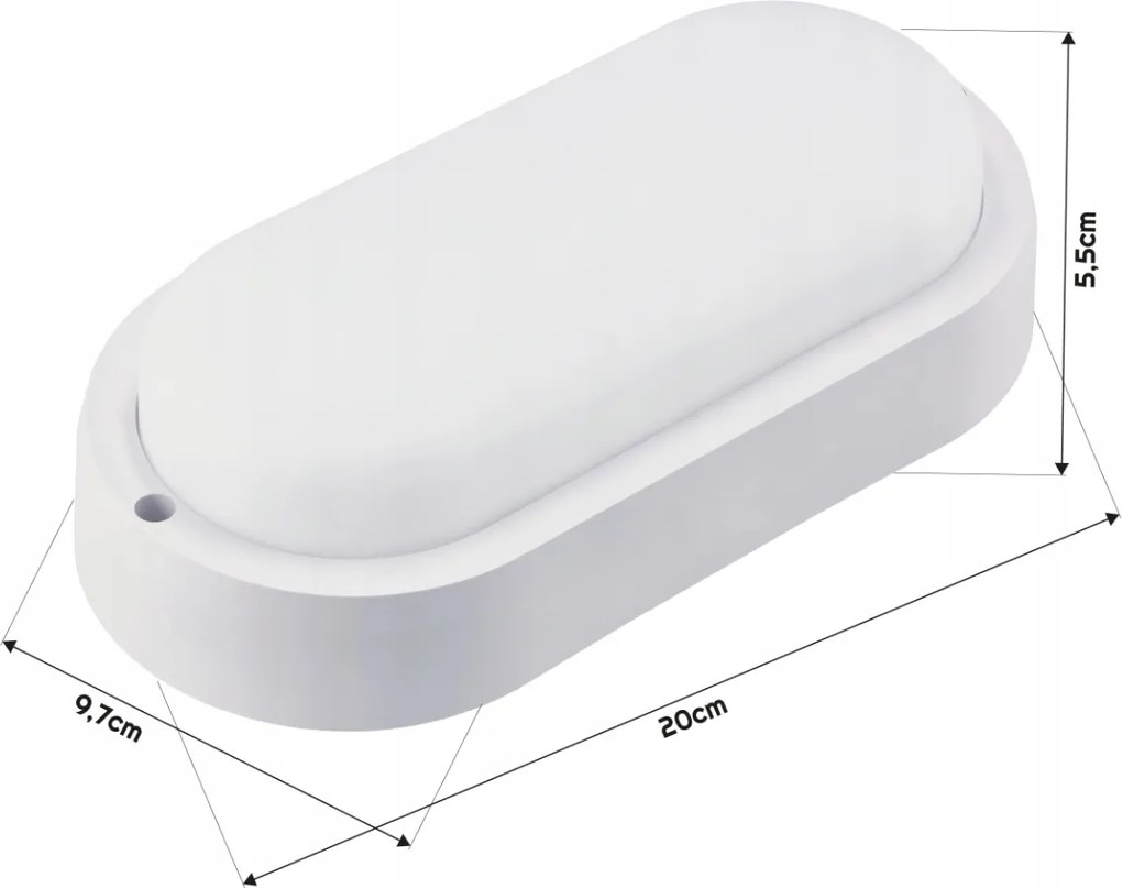 Germina Hermetické LED svietidlo IP54 15W - biele