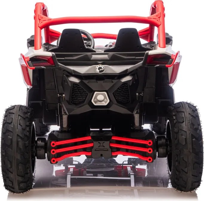 LEAN CARS Elektrické autíčko Maverick CAN-AM Turbo RS STRONG AIR červené