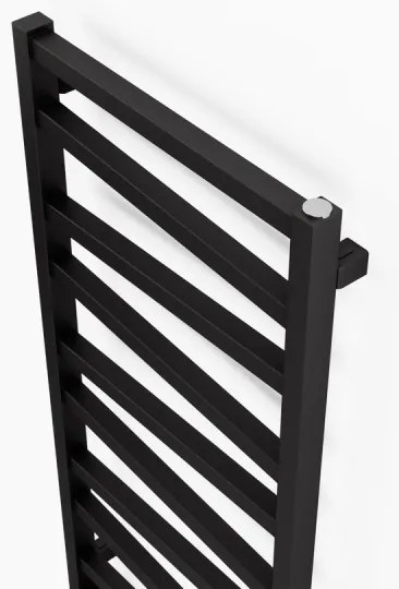 Sapho - Kúpeľňový radiátor ZIG 406 W/230 V 50 × 110 cm antracit