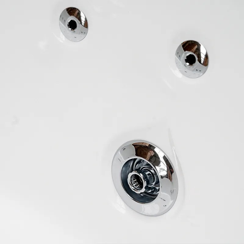 BPS-koupelny Hydromasážna vaňa DIABLO 666 II 180x150 s ohrevom vody