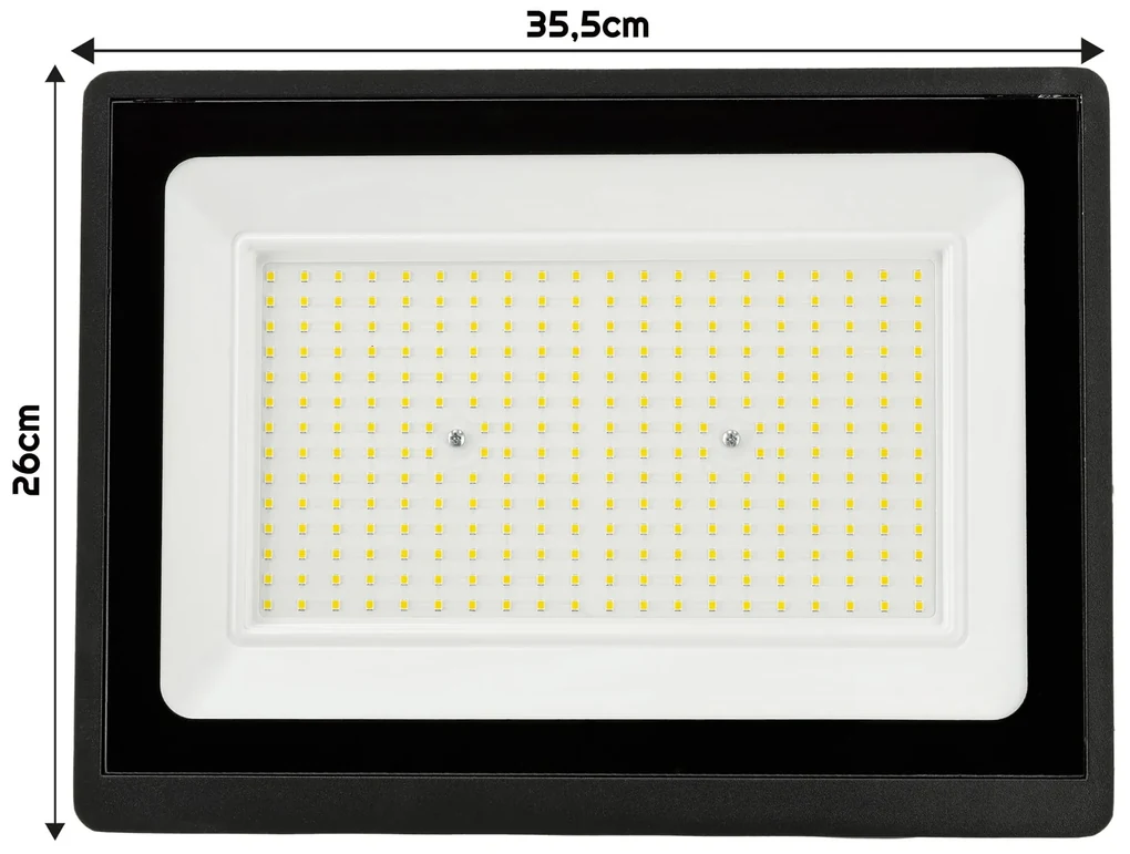 BERGE LED reflektor 200W - 2v1 - studená biela