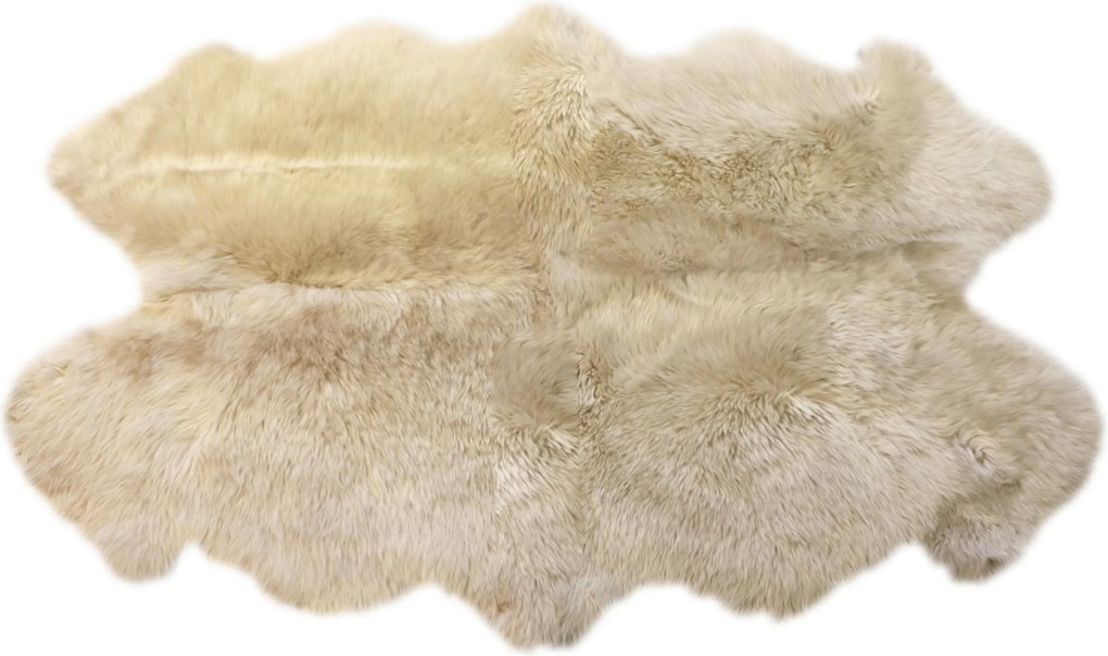 XXXLutz OVČIA KOŽUŠINA, 105/180 cm, prírodná farba - Koberce - 003580010560