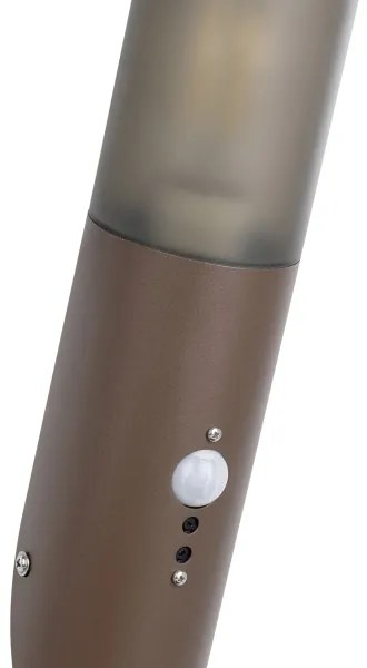 Eglo 900985 -Vonkajšie nástenné svietidlo so senzorom HELSINKI 1xE27/15W/230V IP44