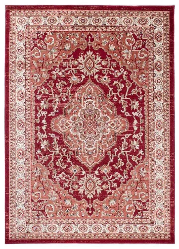 Kusový koberec klasický Dalia červený 120x170cm
