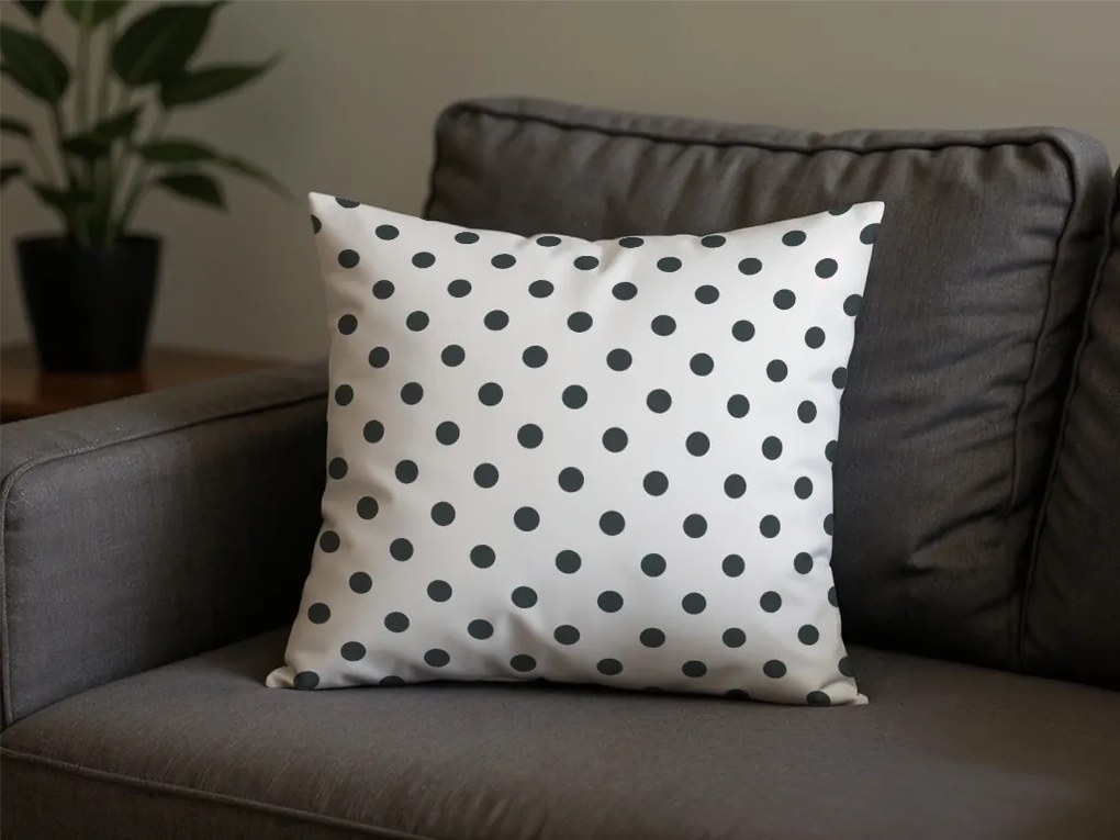 Dekoračná obliečka na vankúš COLAM GREY 45x45 cm, sivá