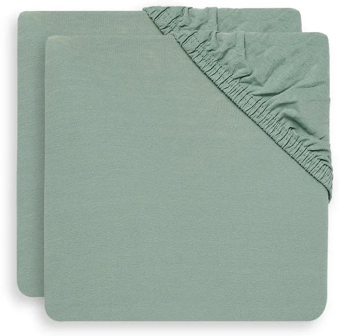 Napínacia plachta 120x60 cm 2 ks Ash Green