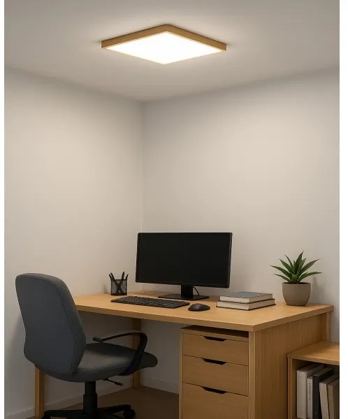 LED Stropné svietidlo LED/24W/230V 3000/4000/6500K 30x30 cm béžové